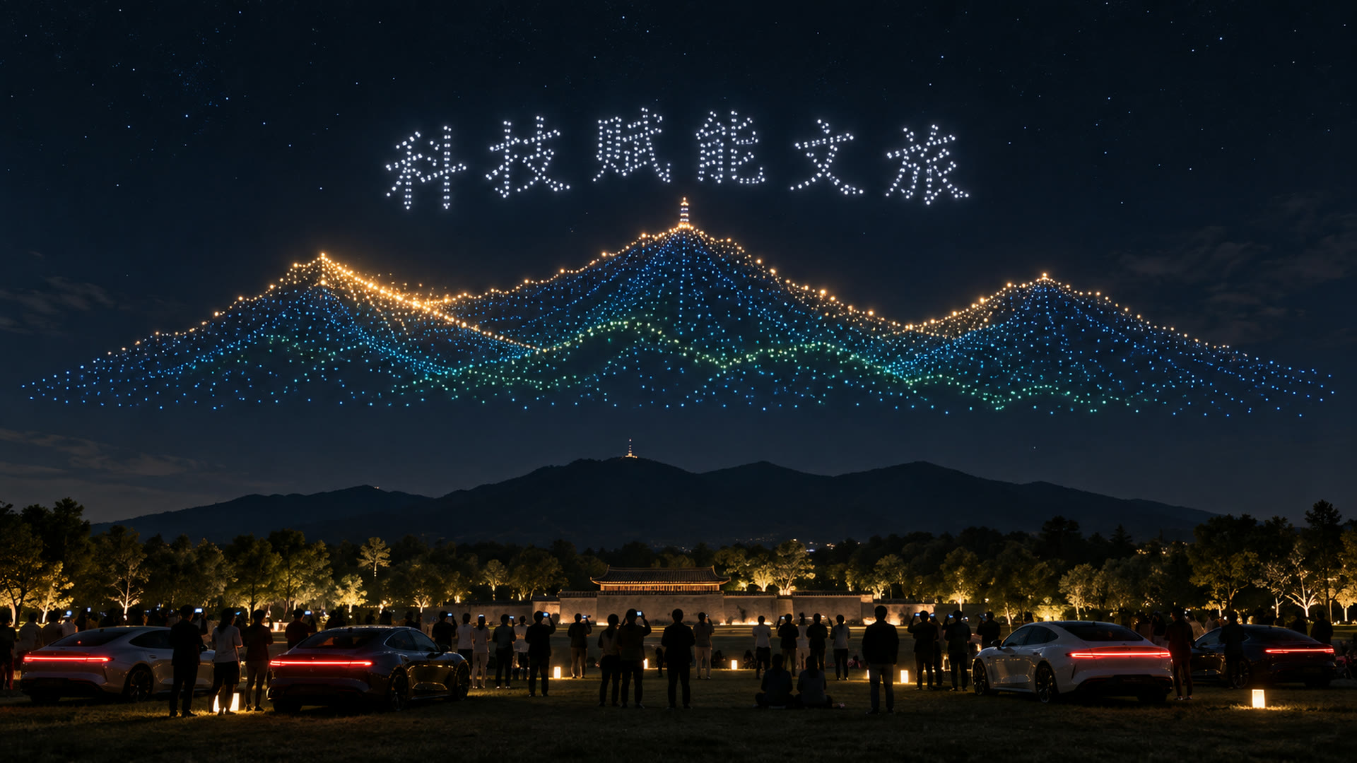 概念图：紫金山破晓 · 科技赋能文旅