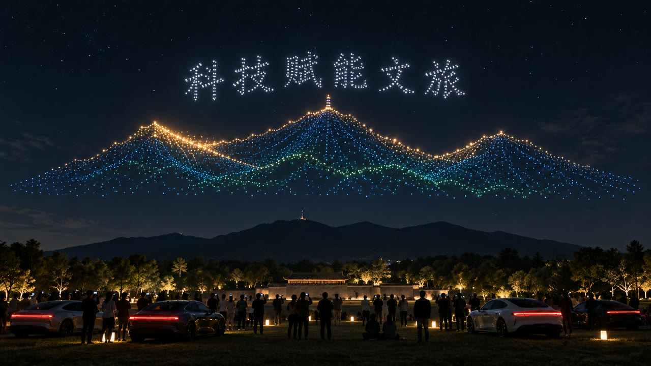 概念图:紫金山破晓 · 科技赋能文旅